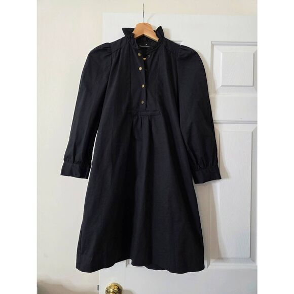 Tuckernuck Pomander Place Black Claiborne Dress XS - Picture 2 of 12